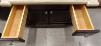39-Inch Single Sink Bathroom Vanity with Marble Top