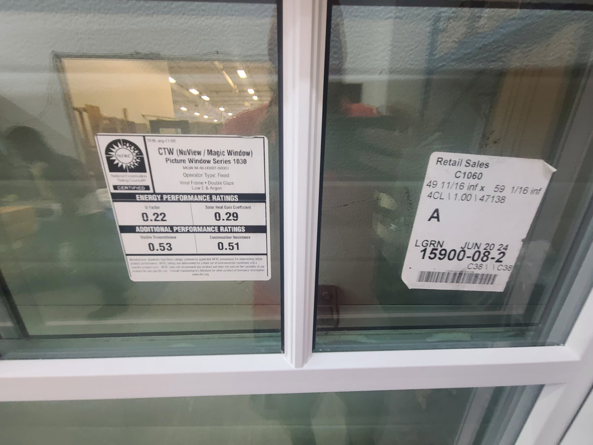 107-Inch W x 67-Inch H Casement Windows