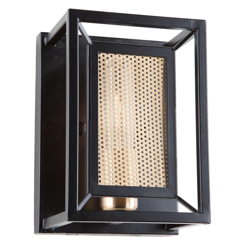 Chadwick 1-Light Wall Light in Dark bronze