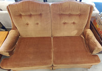 Mid-Century Marigold Loveseat