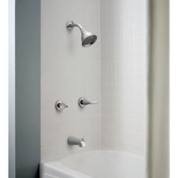 Adler 2-Handle Shower Head & Tub Faucet in Chrome