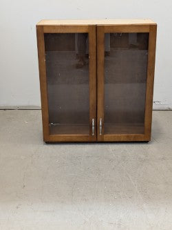 Kitchen Cabinet _ Upper Cabinet With Glass Front Doors