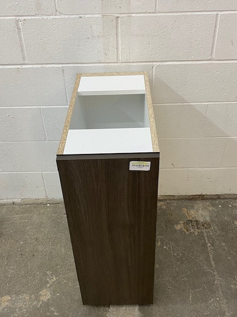 Dark Brown 12 Inch Wide Base Kitchen Cabinet