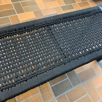 Agave 47-inch W Wooden & Rope Bench in Black