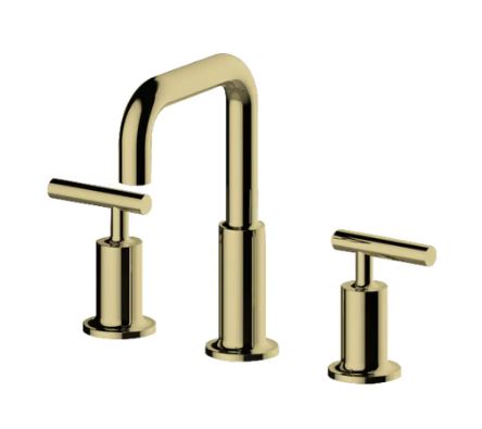 Agua 3-piece Bath Faucet in Gold