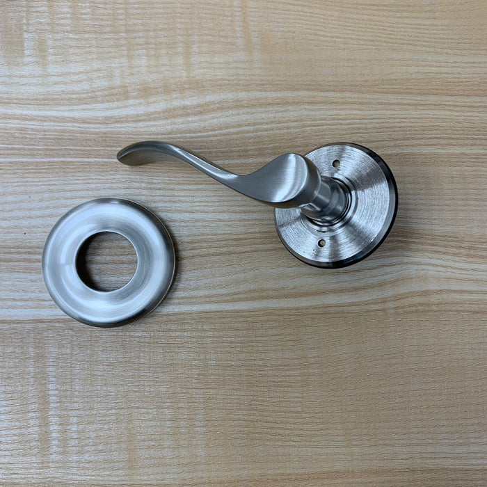 Almar Handles Leo Q8 2LE0TR Dummy Lever (Left Hand) in Satin Nickel