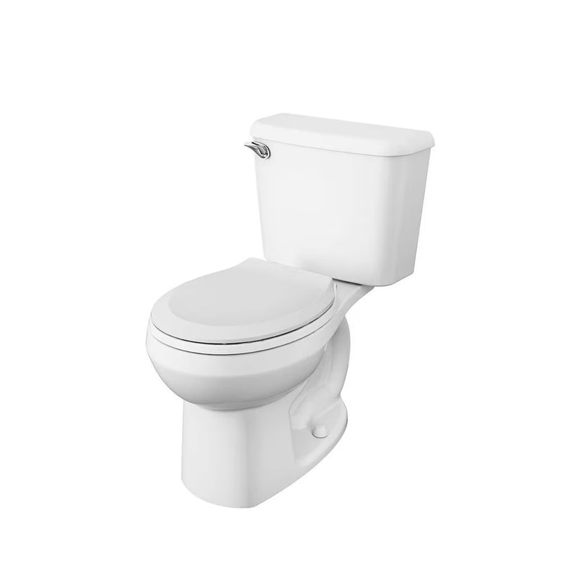 Reliant 4.8L Single Flush Round Front Standard Height 2-Piece Toilet