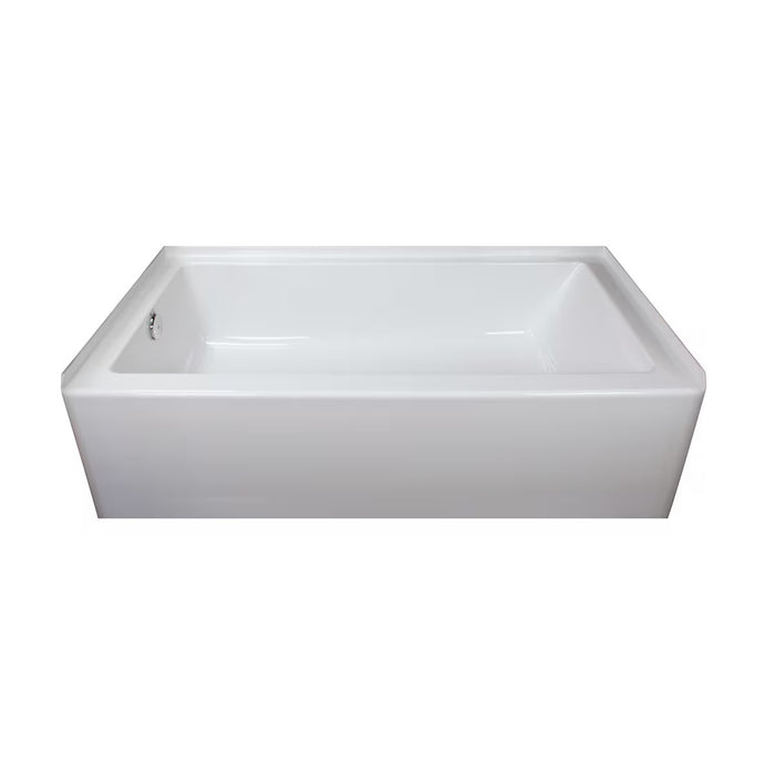 Austin 16 6030 Acrylic Skirted Left Drain Bathtub in White