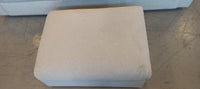 Ikea Grey Three Seater Sofa with Ottoman