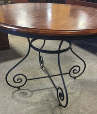 wooden  Round Table with 4 chairs