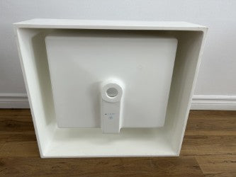 White Rectangular Sink