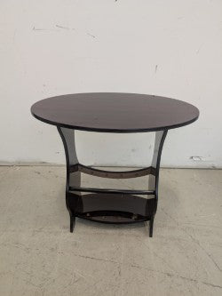 Mahogany Oval Side Table