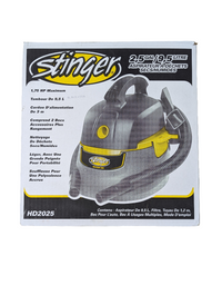STINGER 9.5L 1.75 Peak HP Wet/Dry Shop Vacuum with Accessories