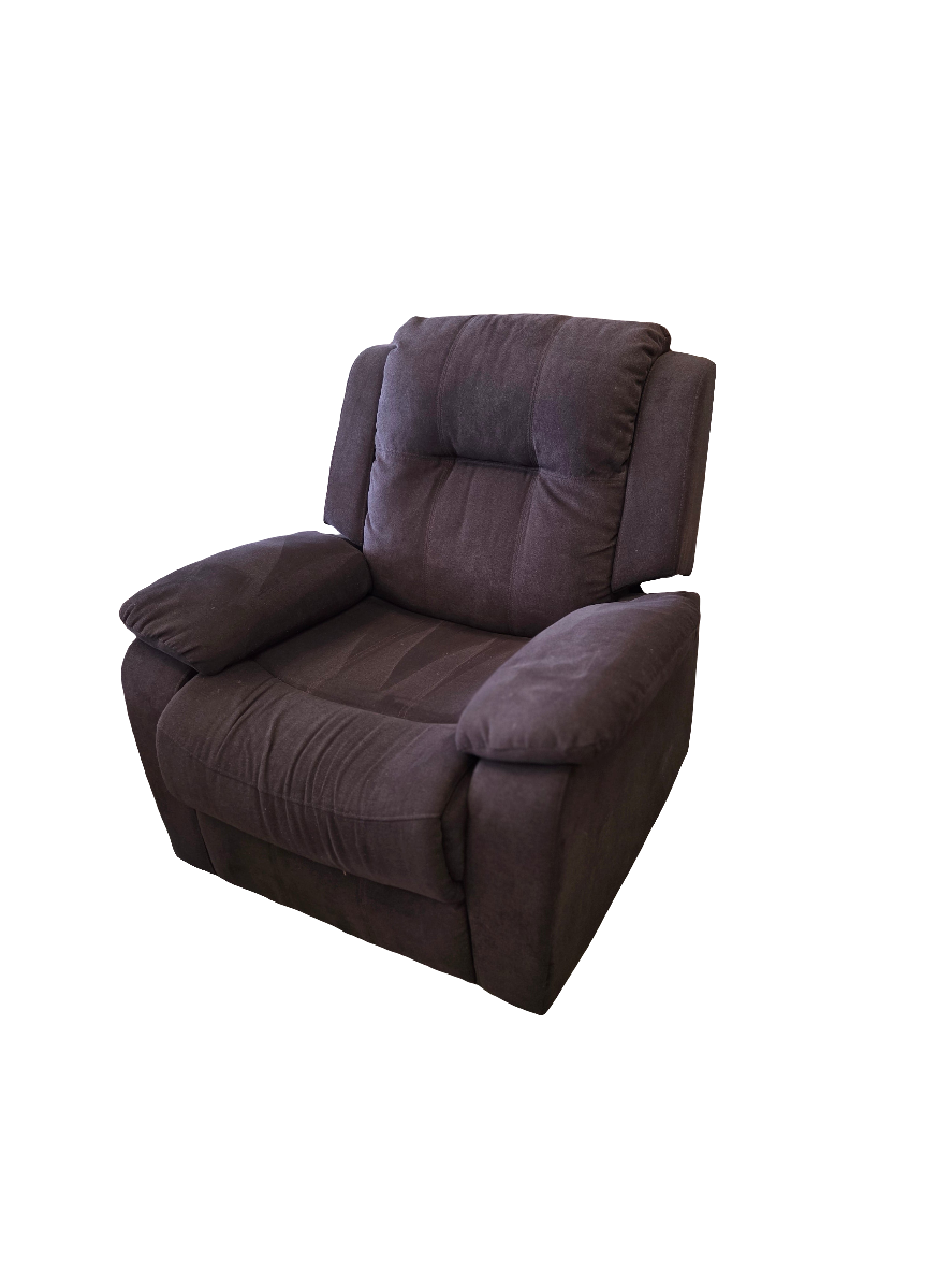 Electric Recliner Chair in Dark charcoal color
