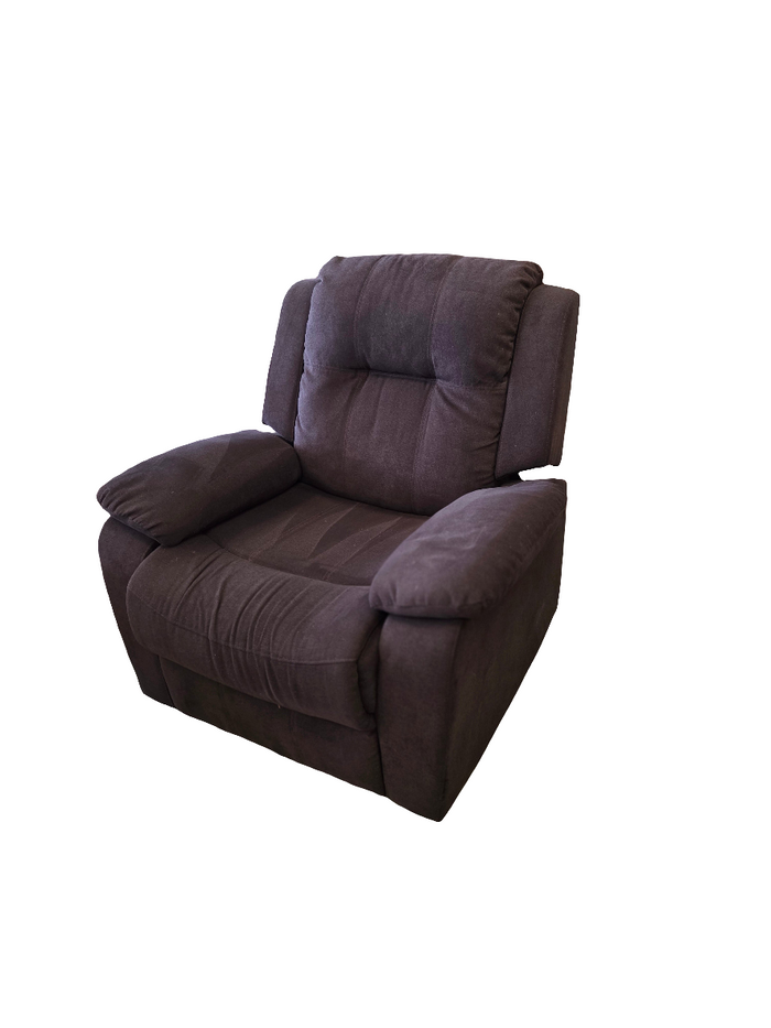 Electric Recliner Chair in Dark charcoal color