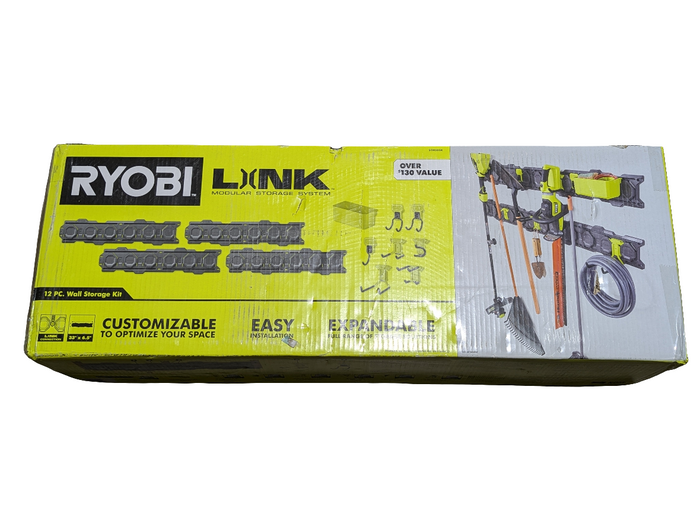 RYOBI LINK 12 PC Wall Storage Kit