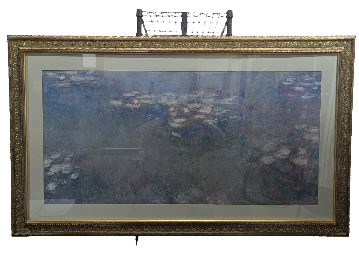 Water Lilies by Monet Golden Framed Print Artwork