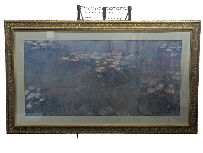 Water Lilies by Monet Golden Framed Print Artwork