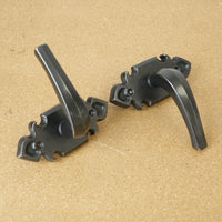 Baldwin Archetype Villa Passage Door Lever Set in Oil-Rubbed Bronze