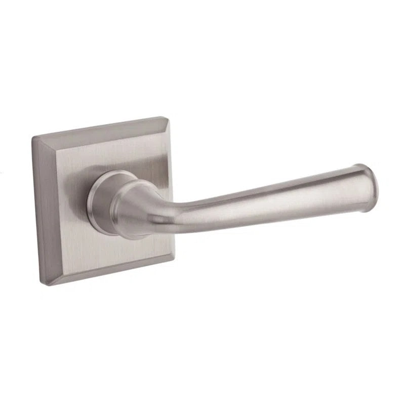 Baldwin Federal Traditional Square Rose Passage Door Lever Set