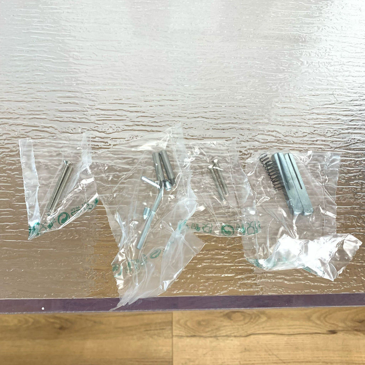 Baltimore Stepped Escutcheon Door Entry Set in Satin Nickel 8525BALUS15