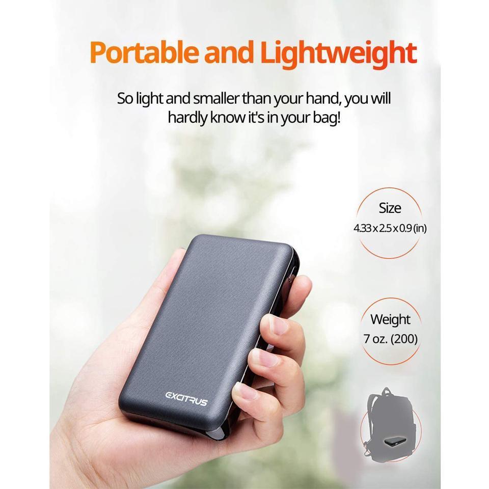 Excitrus 45W Power Bank Air in Black