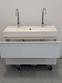 Double Vanity Sink With Drawers