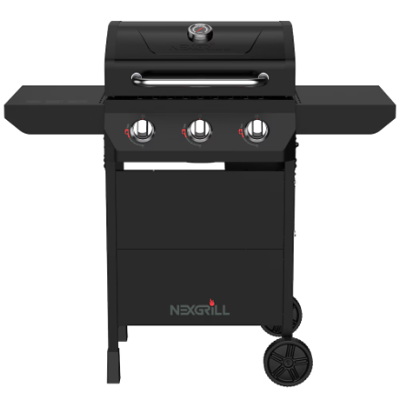 Nexgrill 3-Burner Propane BBQ Grill in Black