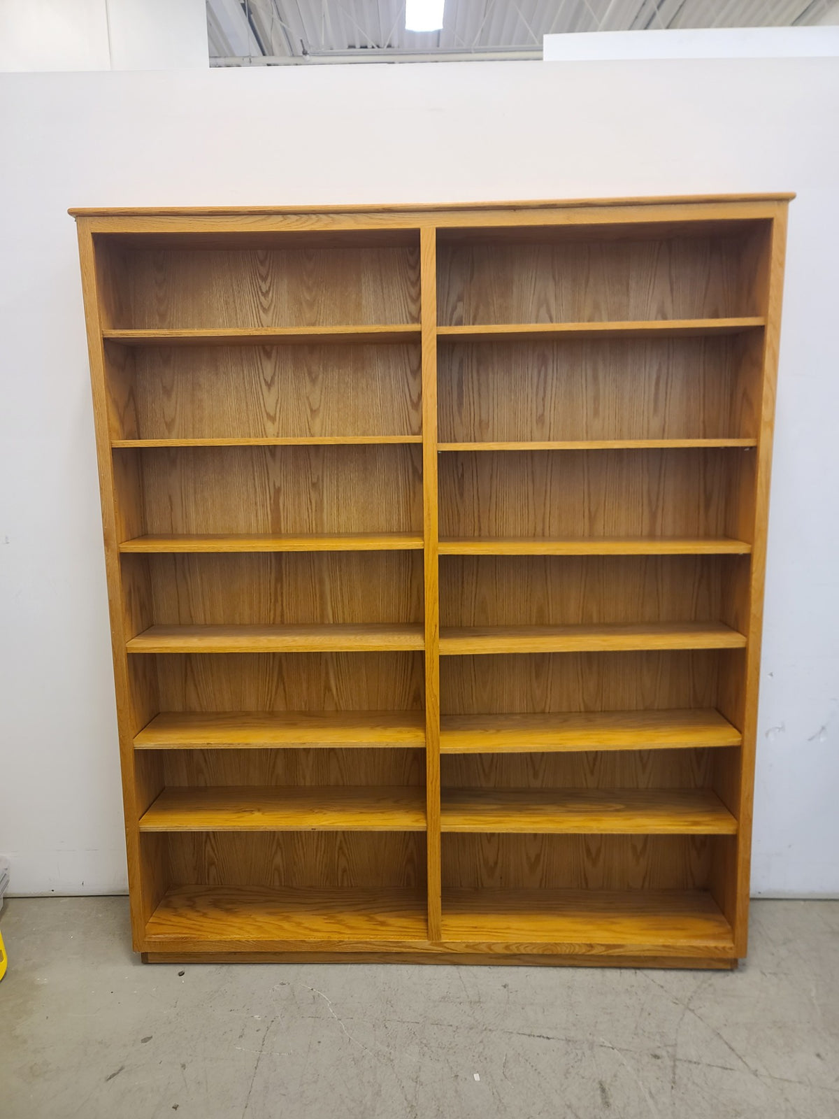 84" Light Brown Bookcase