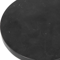 Bead 10-inch W Drink Table in Black