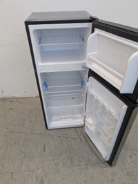 Vasani 4.5 cu. ft. 2-Door Mini Refrigerator/Platinum Steel With Freezer
