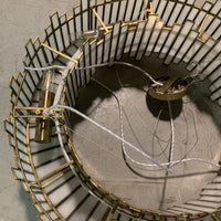 Birla 10-Light Chandelier in Brass