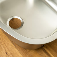 Wave U 1-Bowl Undermount Stainless Steel Sink