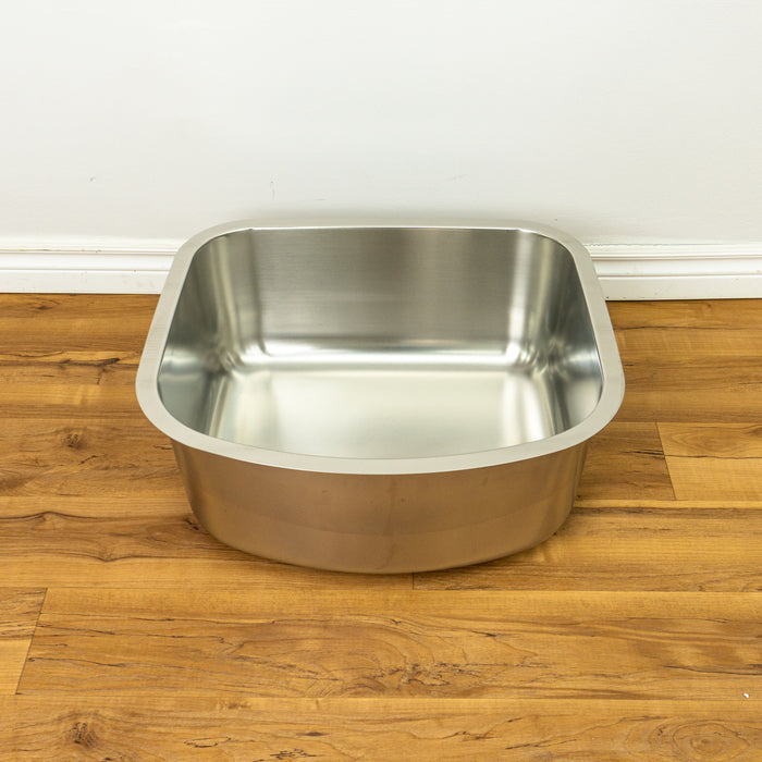 Wave U 1-Bowl Undermount Stainless Steel Sink