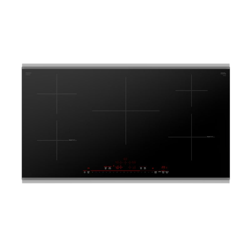 36-Inch Electric Induction 5-Element Cooktop in Black