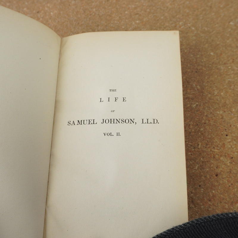Boswell's Life of Johnson by James Boswell Vol 2 1835