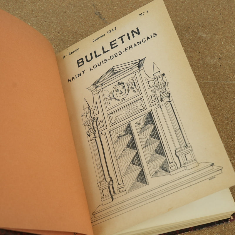 Bulletin Saint Louis Des Francais - Jan 1947 No 1