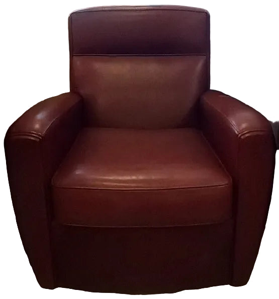 30.5-Inch Red Armchair