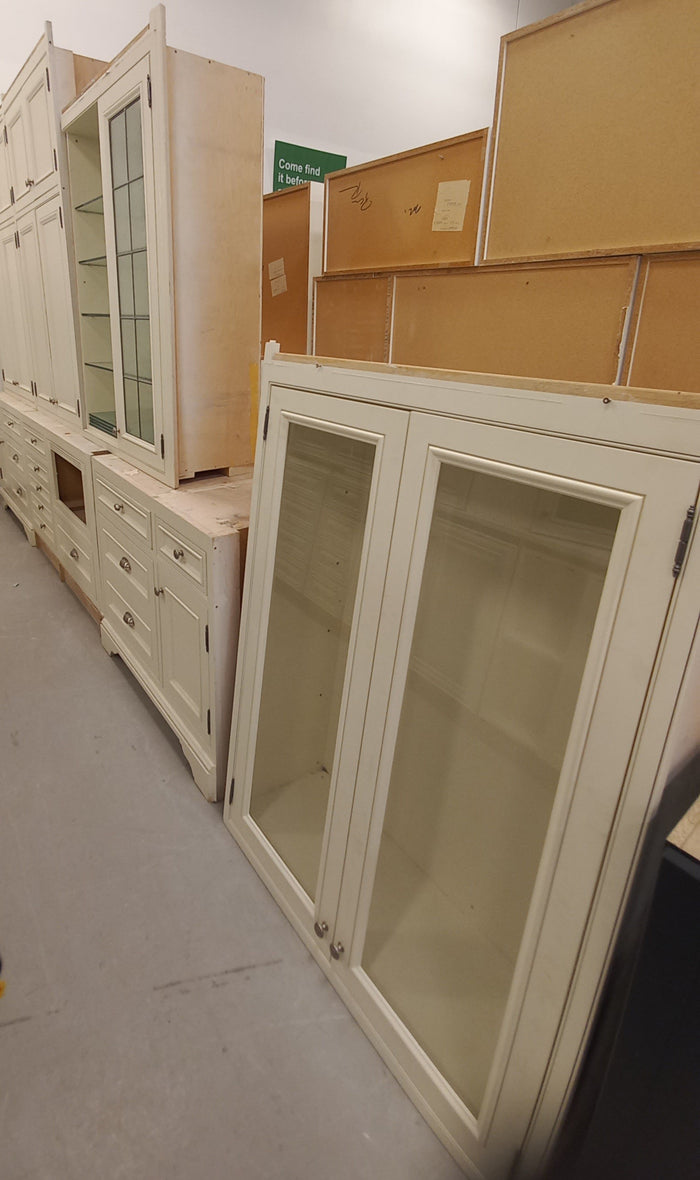 7 Cabinet Kitchen Set in White