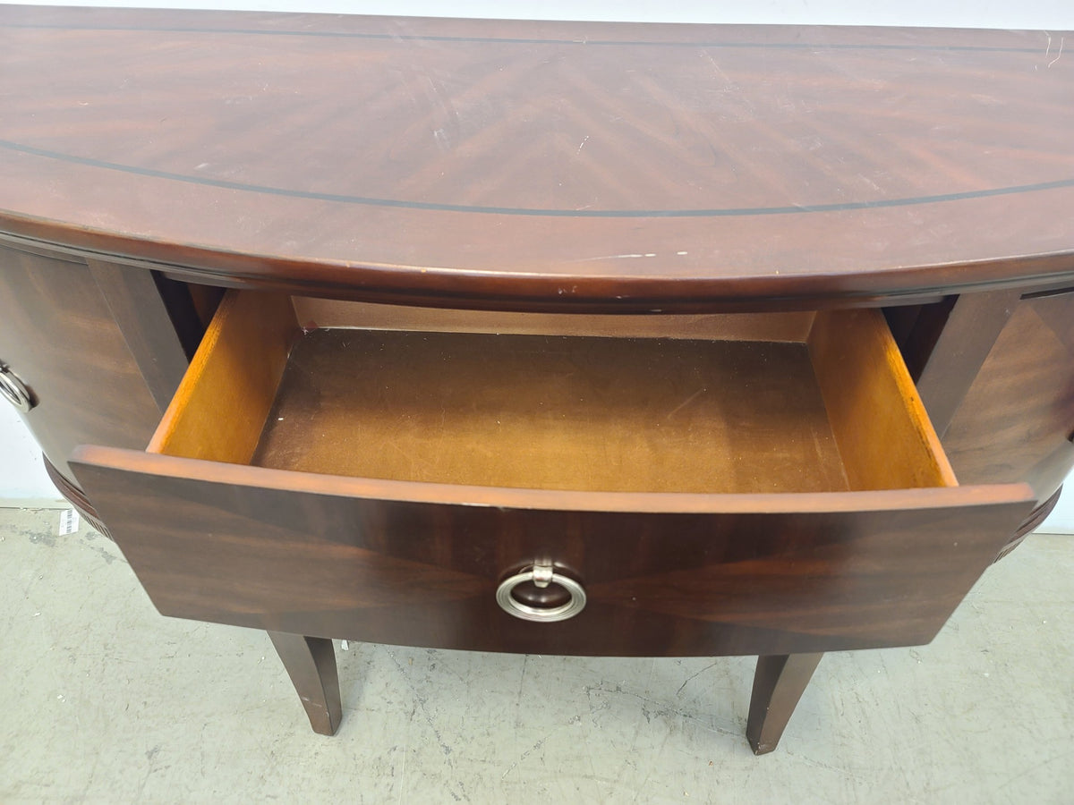 56" Semi-Circle Buffet Console