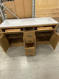 60-Inch  Double Sink Vanity