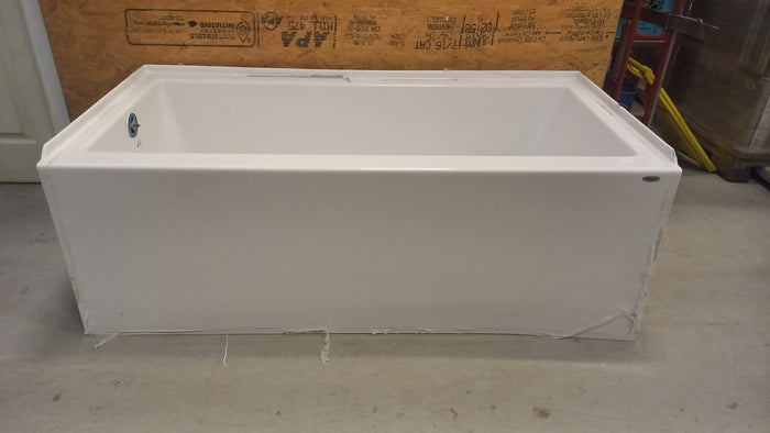 30-Inch White Bathtub