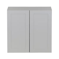 30-inch Shaker Style Assembled Kitchen Wall Cabinet in Grey