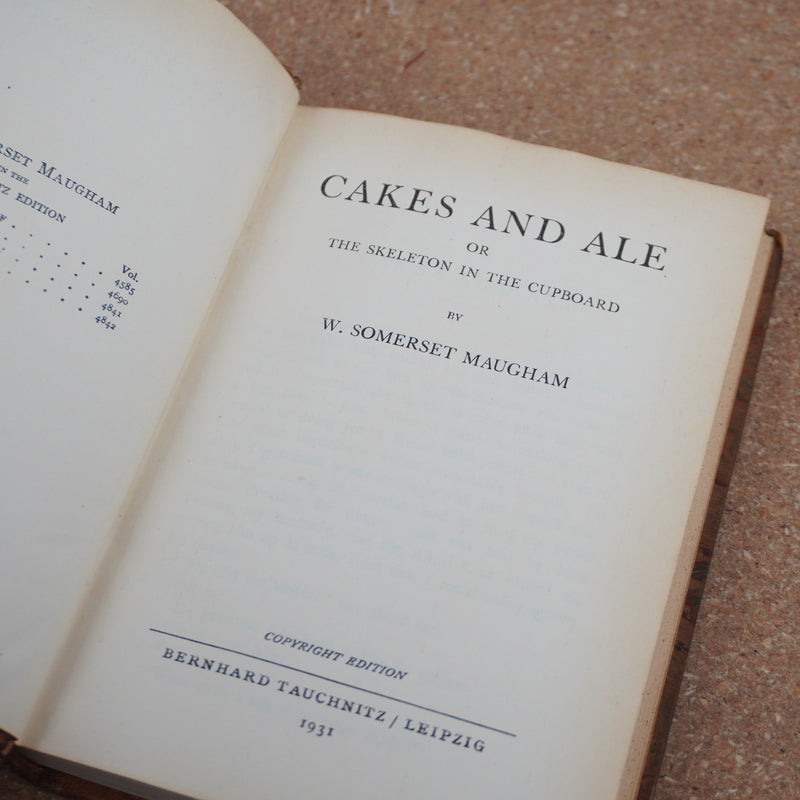 Cakes And Ale by W Somerset Maugham 1931