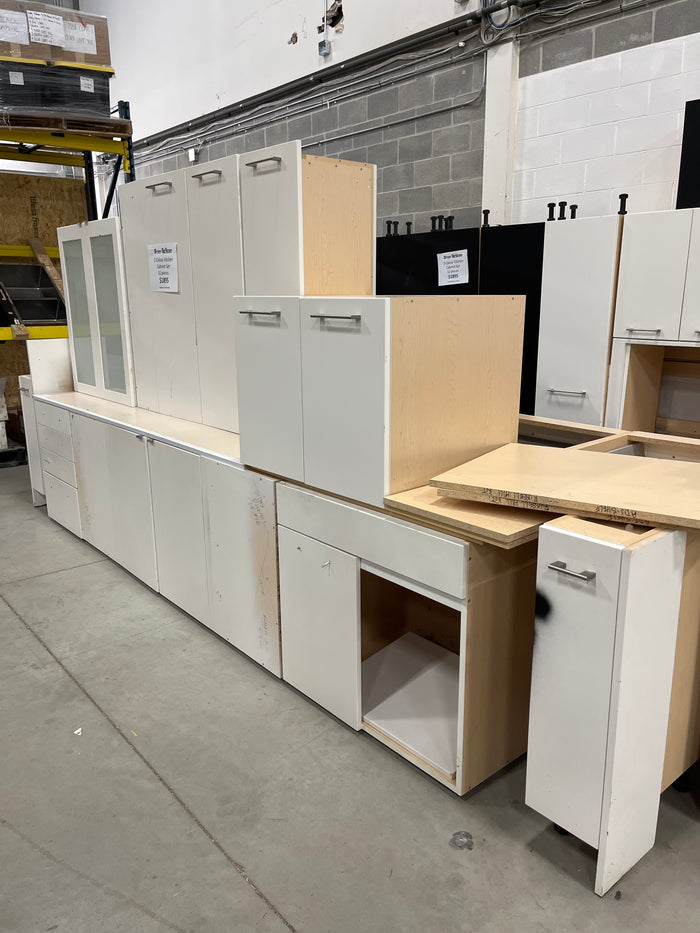 2-Colour Kitchen Cabinet Set