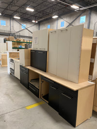 2-Colour Kitchen Cabinet Set