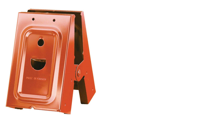 Certified Heavy Duty Steel Sawhorse Brackets, Red, 2-pc