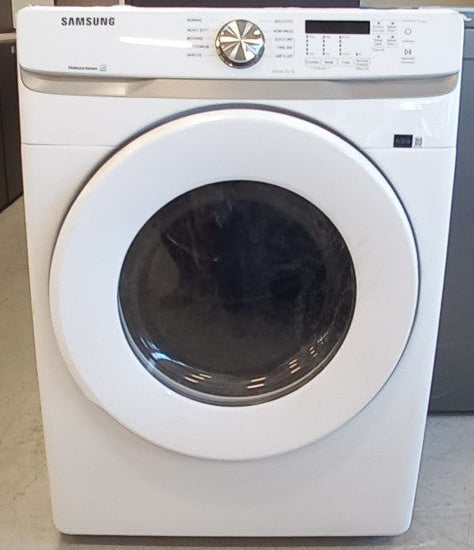 Samsung 7.5 cu. ft. High Efficiency Front Load Electric Dryer with Sensor Dry in White - ENERGY STAR®