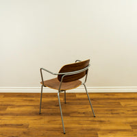 Chips Arm Chair- Nickel