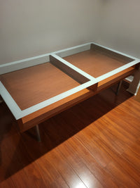 Modern Coffee Table with Glass Top